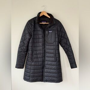 Patagonia Black Quilted Parka